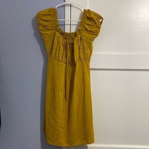 Mustard Dress